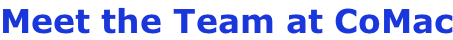 Meet the Team at CoMac